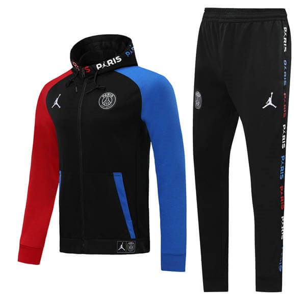 JORDAN Chandal Paris Saint Germain 2019-20 Negro Azul Rojo